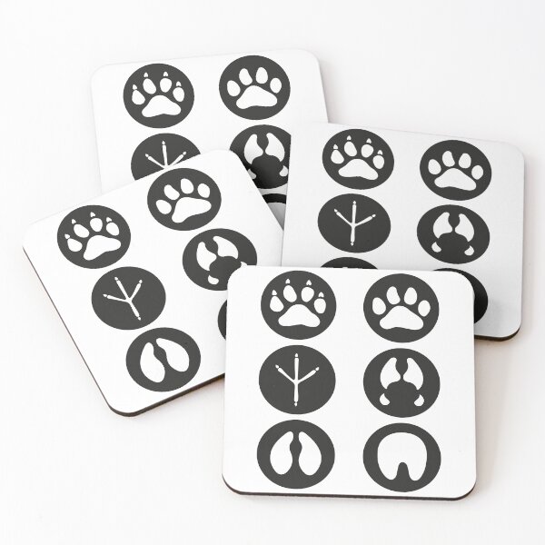 Item preview, Illustration icons, symbol animal paws, dog, bird, equine, bovine, swine, feline. Ideal for visual communication, veterinary information and institutional material designed and sold by LucianoCosmo.
