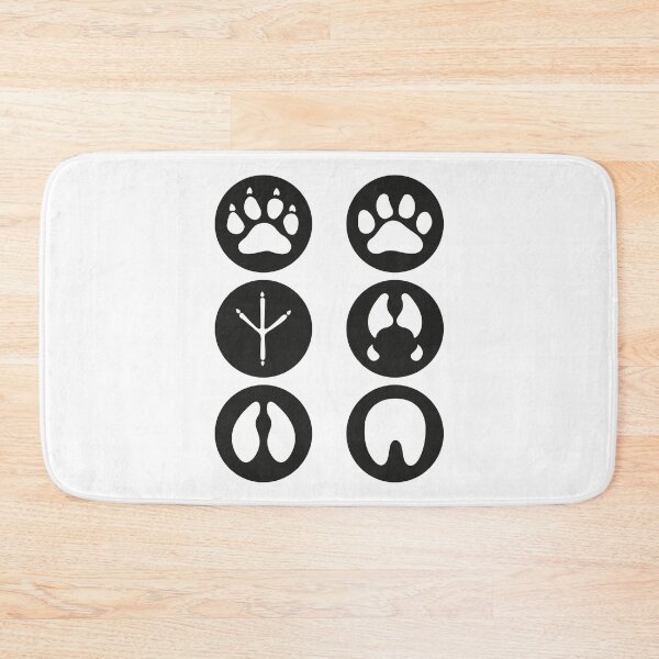 Item preview, Illustration icons, symbol animal paws, dog, bird, equine, bovine, swine, feline. Ideal for visual communication, veterinary information and institutional material designed and sold by LucianoCosmo.