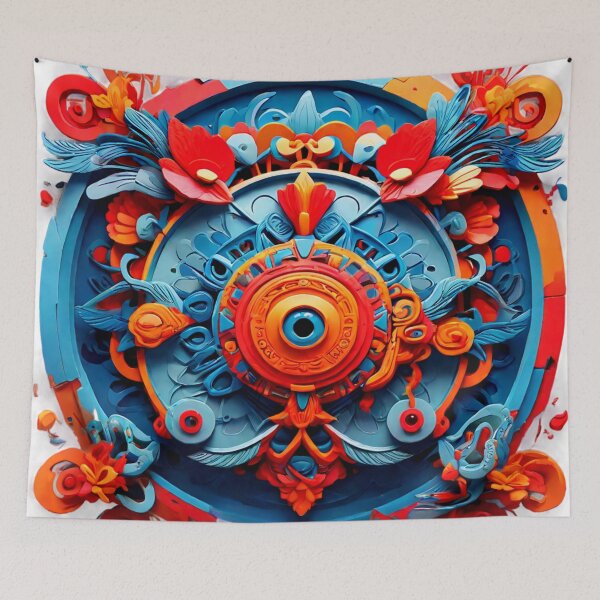 Item preview, Aztec Energy Mandala designed and sold by SpectrumEssence.