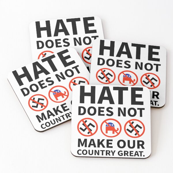 Item preview, Hate does not make our country great  designed and sold by Rachel the Artist .