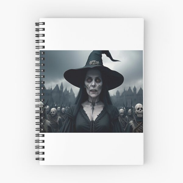 Item preview, Witch With Skeleton Army Fantasy designed and sold by highplacidity.