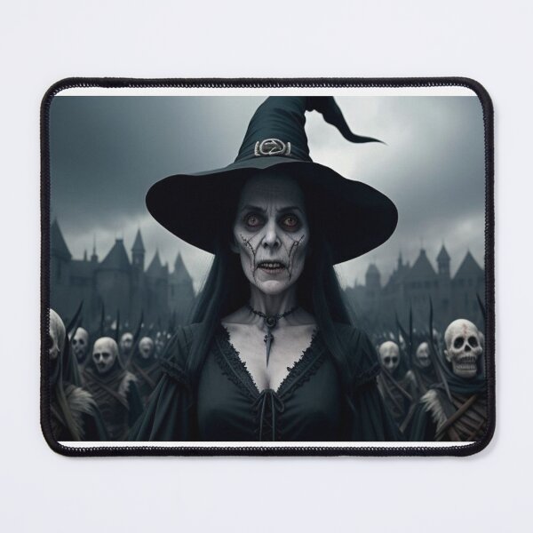 Item preview, Witch With Skeleton Army Fantasy designed and sold by highplacidity.