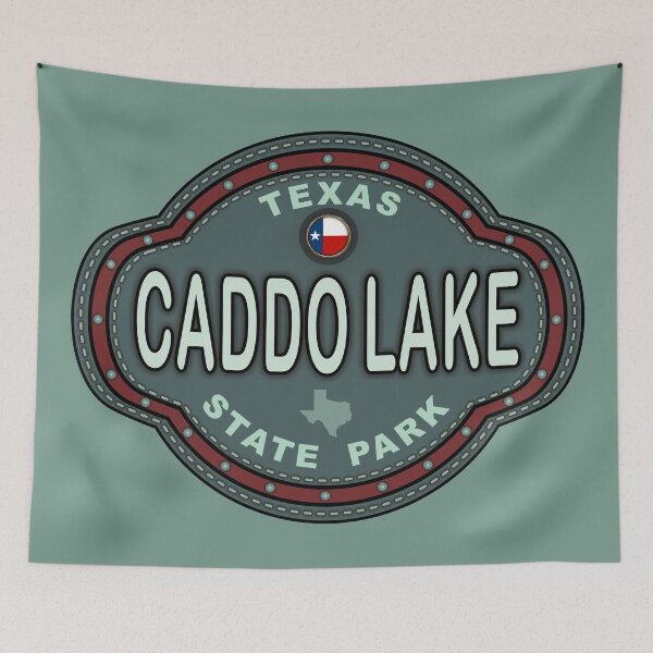 Item preview, Caddo Lake State Park Texas Tx stitching effect designed and sold by studioss76.