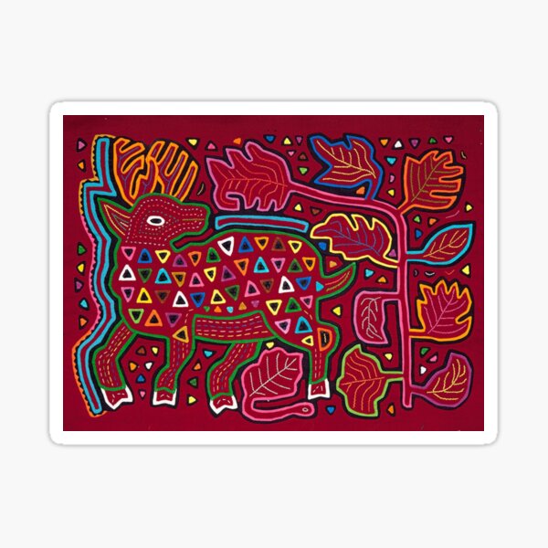 Vista previa del artículo con la obra «Mola de Panamá», diseñado y vendido por NJharris.