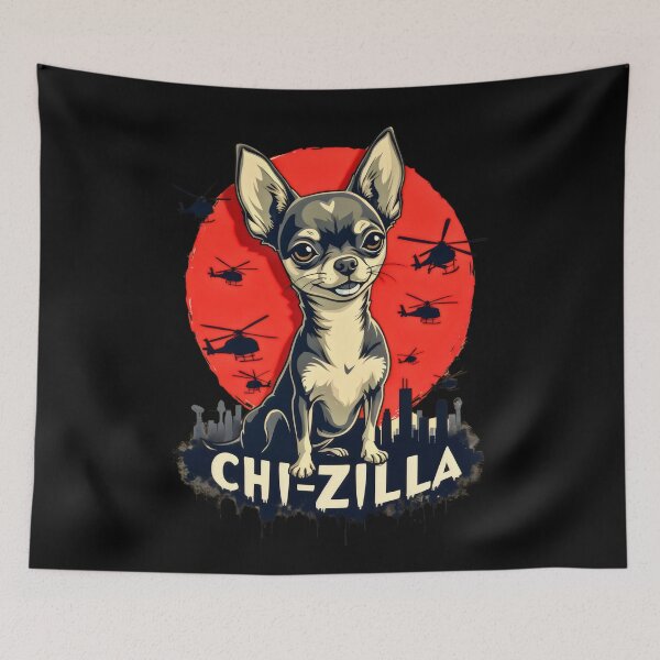 Item preview, dogzilla chihuahua designed and sold by VividDripCo.