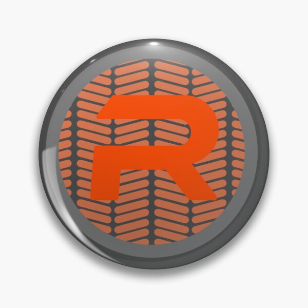 Rusty Emblem Pin
