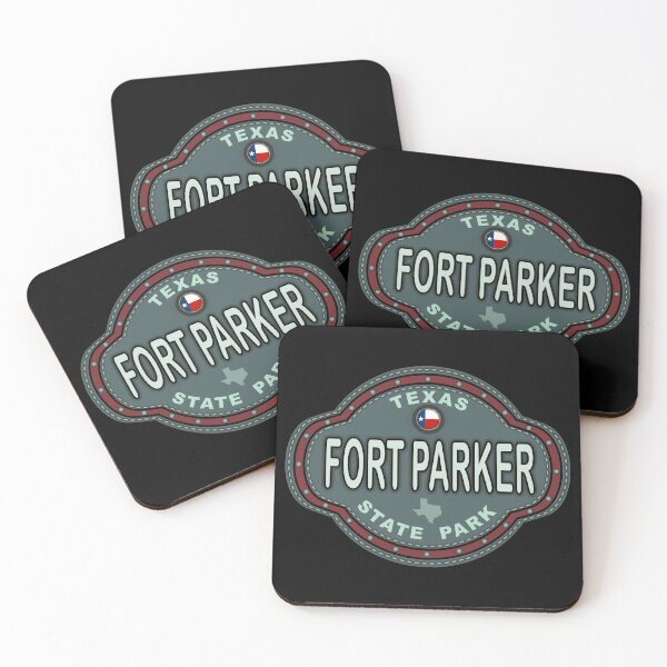 Item preview, Fort Parker State Park Texas Tx stitching effect designed and sold by studioss76.