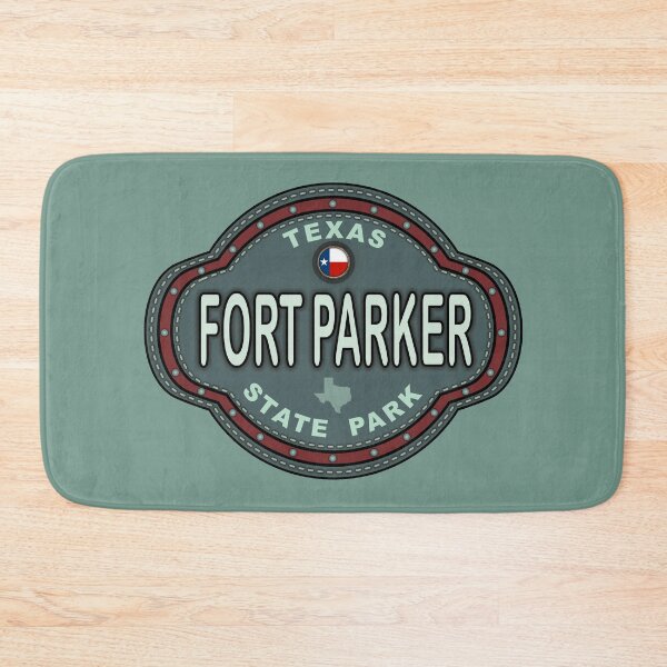 Item preview, Fort Parker State Park Texas Tx stitching effect designed and sold by studioss76.