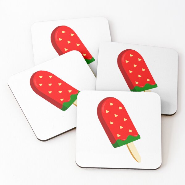 Item preview, Strawberry Popsicle  designed and sold by HarveyHandcraftsandDesigns.