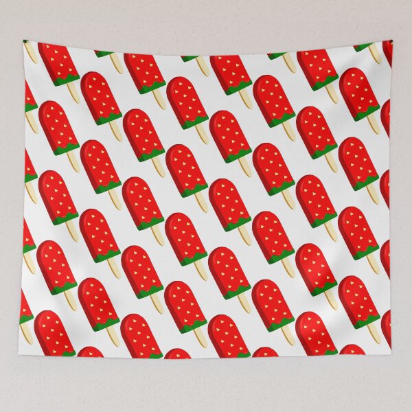 Item preview, Strawberry Popsicle  designed and sold by HarveyHandcraftsandDesigns.