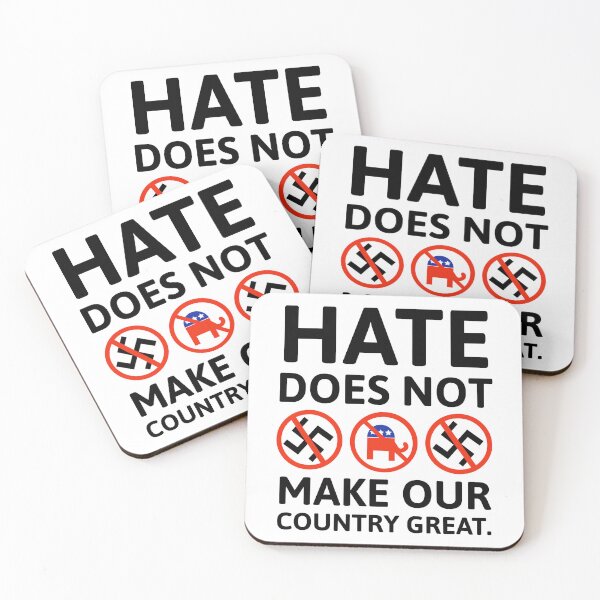 Item preview, Hate does not make our country great  designed and sold by Rachel the Artist .