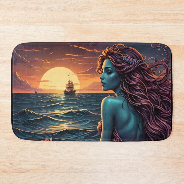 Item preview, Mermaid on the rocks designed and sold by BestRebel.