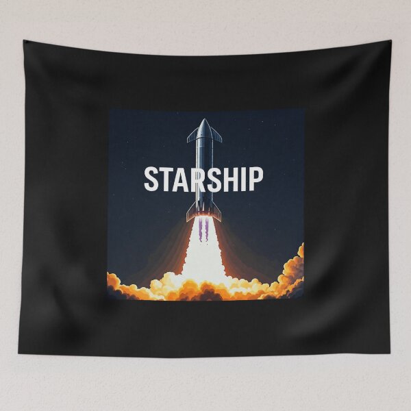 Item preview, Starship flight 7 designed and sold by TEEJAMBOREE.