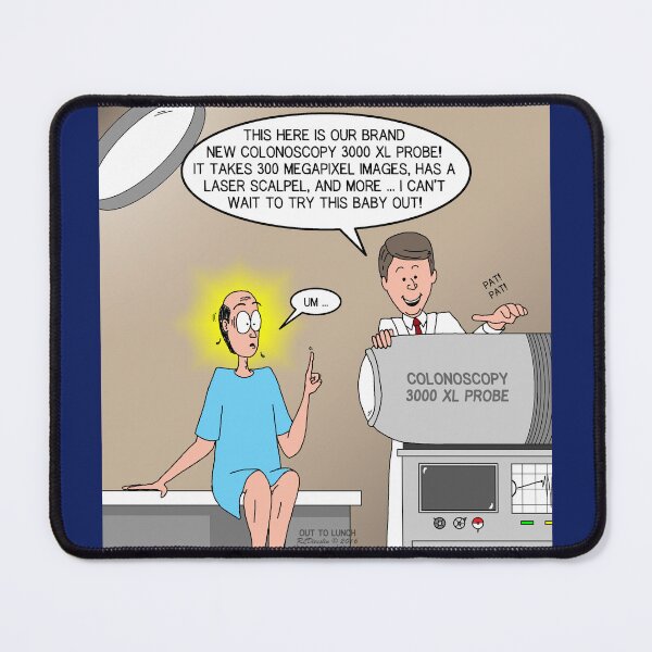 Item preview, The Colonoscopy 3000 XL Probe designed and sold by Out to Lunch Cartoons and More.