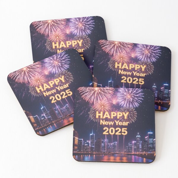Item preview, Golden New Year 2025 Fireworks designed and sold by ElmoCreates.