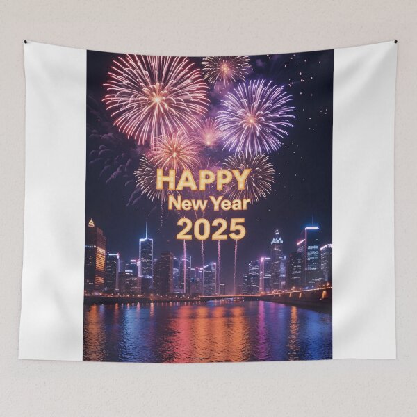 Item preview, Golden New Year 2025 Fireworks designed and sold by ElmoCreates.