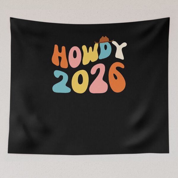 Item preview, Howdy 2026 funny 2026 NYE New year's eve party Groovy designed and sold by snowry.