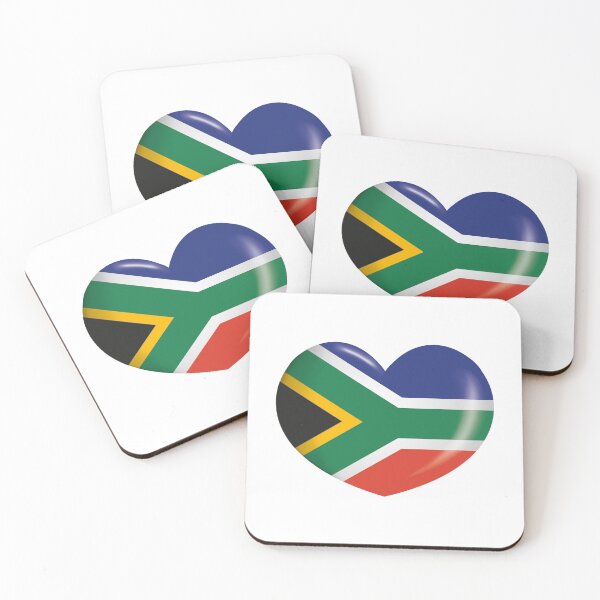 Item preview, Icon representing button heart flag of South Africa. Ideal for catalogs of institutional materials and geography designed and sold by LucianoCosmo.
