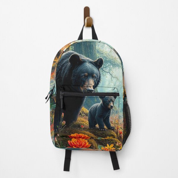 Item preview, Black Bear, Cub and Elk designed and sold by Skye Ryan-Evans.