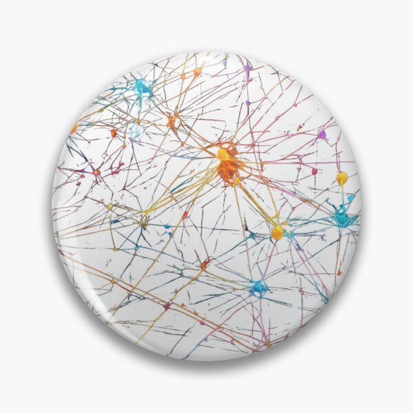 Item preview, TechArt: Abstract Observer Pattern as Network Node Connections designed and sold by Traloch O'Laoi.