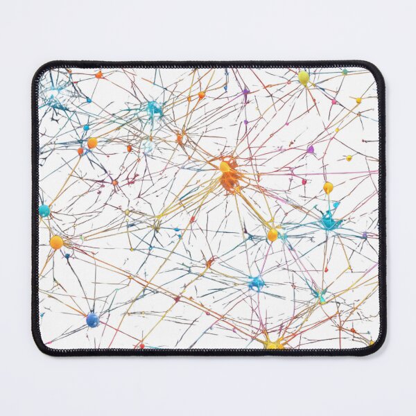 Item preview, TechArt: Abstract Observer Pattern as Network Node Connections designed and sold by Traloch O'Laoi.