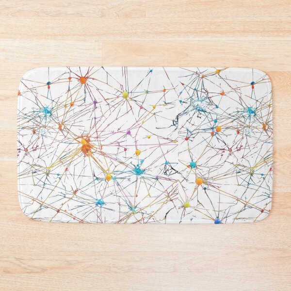 Item preview, TechArt: Abstract Observer Pattern as Network Node Connections designed and sold by Traloch O'Laoi.