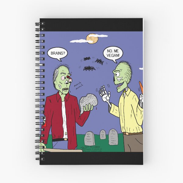 Item preview, Zombie Vegan designed and sold by Out to Lunch Cartoons and More.