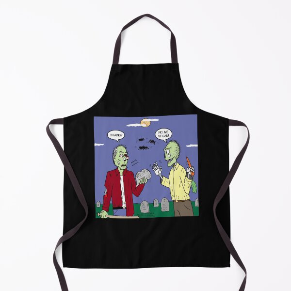 Item preview, Zombie Vegan designed and sold by Out to Lunch Cartoons and More.