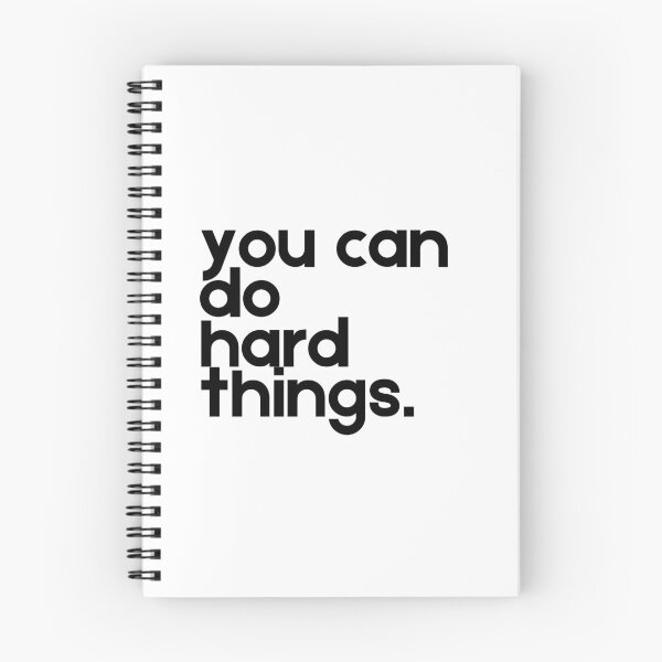 Item preview, You Can Do Hard Things designed and sold by kenzieteaches.