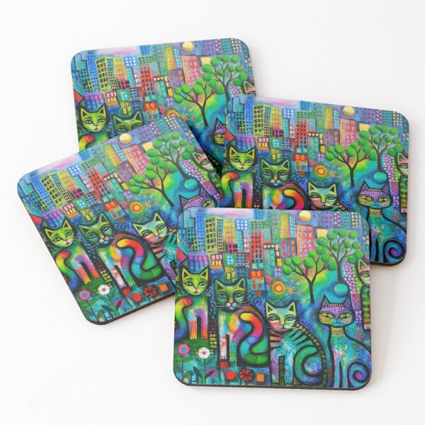 Item preview, Metropolitan cats designed and sold by Karin Zeller.