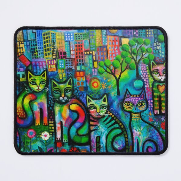 Item preview, Metropolitan cats designed and sold by Karin Zeller.