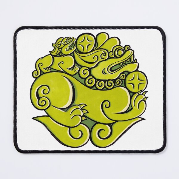 Item preview, Jade Guardian Lion designed and sold by NatashaBirdi.
