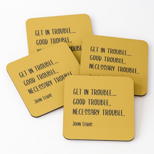 Item preview, Bold Tribute to John Lewis's Call for Action designed and sold by Solidarityandco.