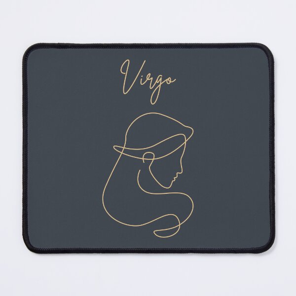 Item preview, Virgo line art zodiac symbol designed and sold by DesignCollectiv.