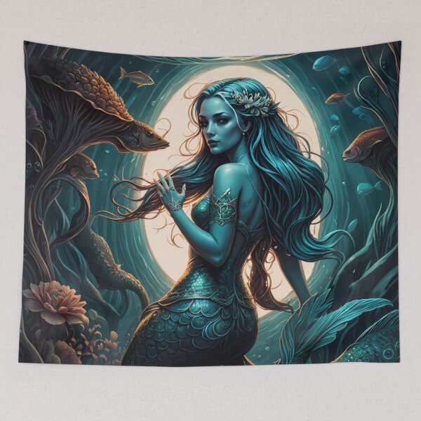 Item preview, Twilight on the Deep, Mermaid designed and sold by BestRebel.