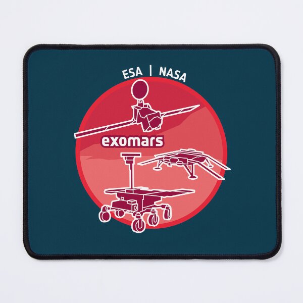 Item preview, ExoMars Mission Patch Design: Celebrating ESA Space Exploration designed and sold by MeetinSpace.