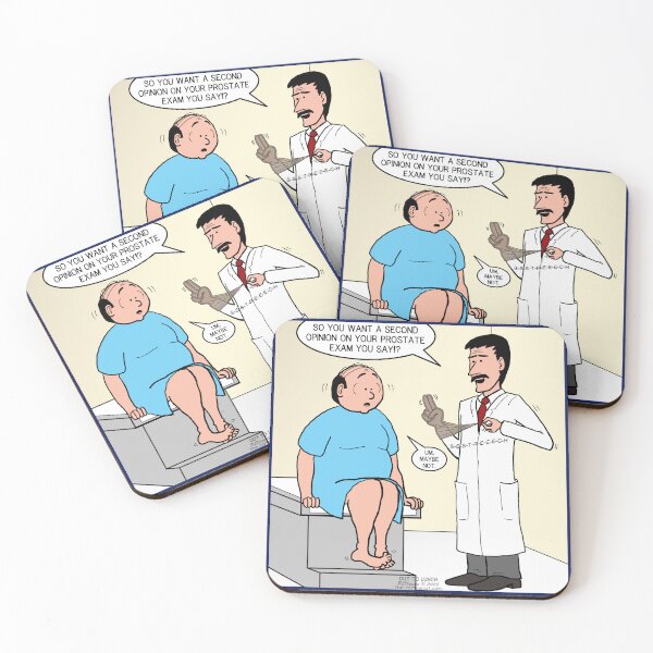 Item preview, Prostate Exam Second Opinion? designed and sold by Out to Lunch Cartoons and More.