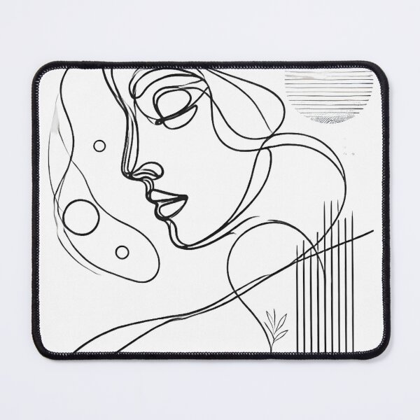 Item preview, A Minimalist Line Human Face v1 designed and sold by KriticalDesigns.