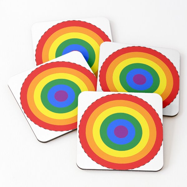 Item preview, LGBTQ+ Roundel  designed and sold by LogosMachina.