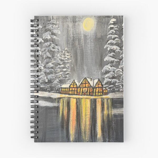 Item preview, Winter Cabin in the Moonlight designed and sold by Cmrowe.