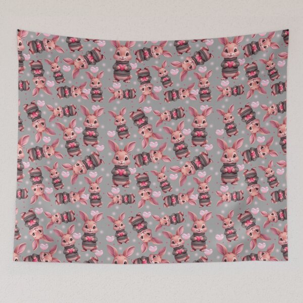 Item preview, Valentine rabbit pattern designed and sold by Topmel.