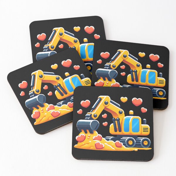 Item preview,  I love excavators designed and sold by Red-forever.