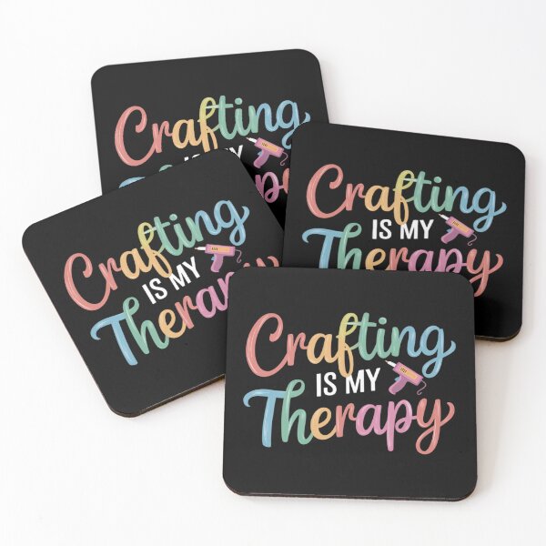 Item preview, Crafting Is My Therapy designed and sold by MagicWander.
