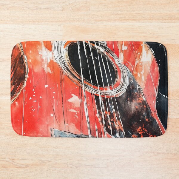 Item preview, Guitar music art #guitar #music designed and sold by JBJart.