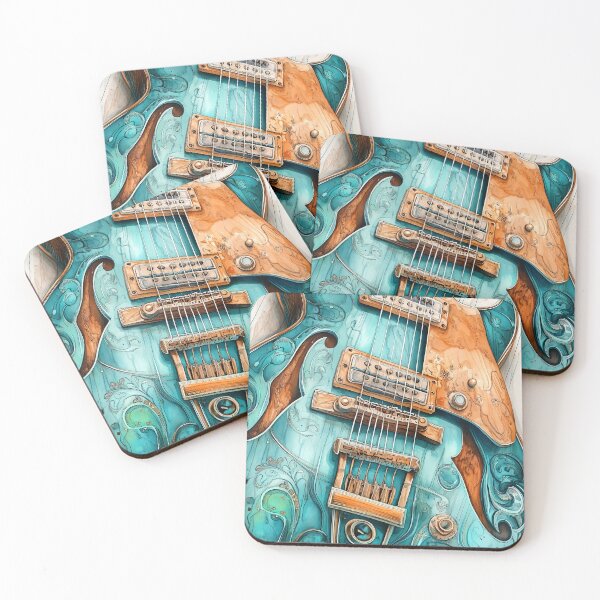 Item preview, Guitar music art #guitar #music designed and sold by JBJart.