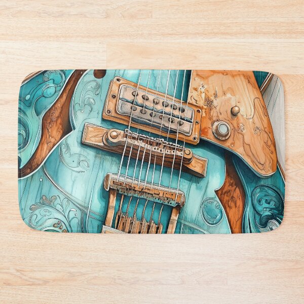 Item preview, Guitar music art #guitar #music designed and sold by JBJart.