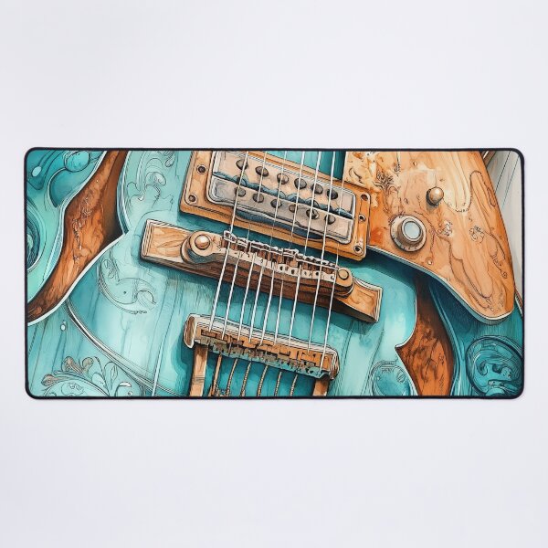 Item preview, Guitar music art #guitar #music designed and sold by JBJart.