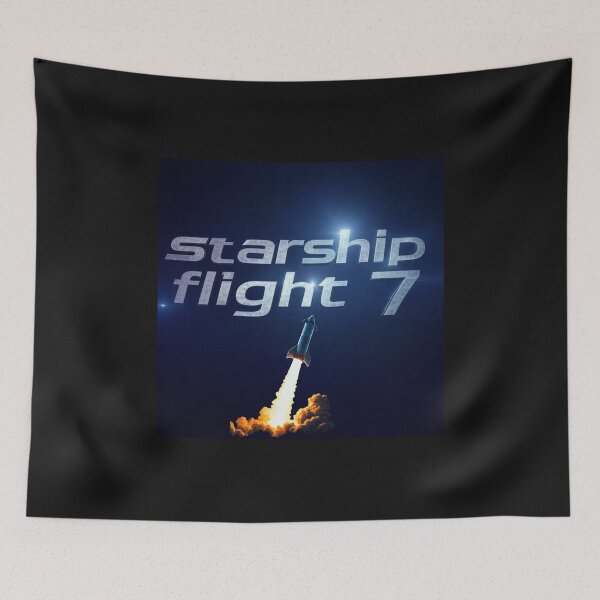Item preview, Starship flight 7 designed and sold by TEEJAMBOREE.