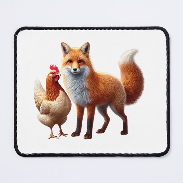 Item preview, Hevensgarden Fox and chicken designed and sold by Hevensgarden.