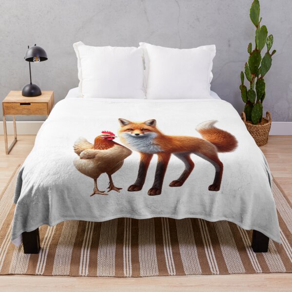 Item preview, Hevensgarden Fox and chicken designed and sold by Hevensgarden.